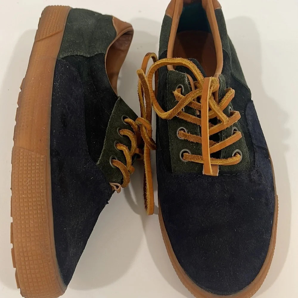 Vintage Cole Haan Sporting Woman's Suede Laceup Sneakers size 6.5 - Picture 2 of 16